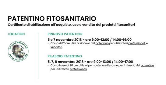 Patentino Fitosanitario